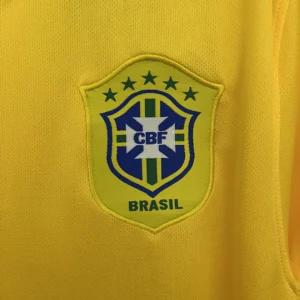 Retro Brazil 2006 Home Jersey
