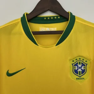 Retro Brazil 2006 Home Jersey