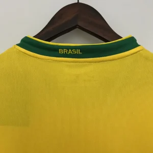 Retro Brazil 2006 Home Jersey
