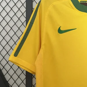 Retro Brazil 2010 Home Jersey