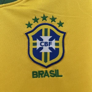Retro Brazil 2010 Home Jersey