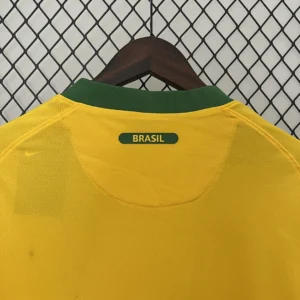 Retro Brazil 2010 Home Jersey