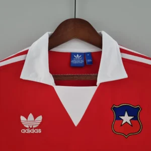 Retro chile 1982 Long Sleeve Home Jersey
