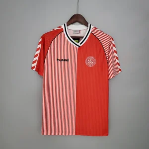 Retro Denmark 1986 Home Jersey