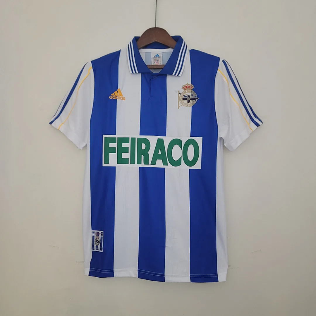 Retro Deportivo Deportivo 1999/2000 Home Jersey