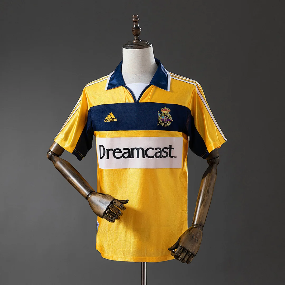 Retro Deportivo La Coruna 2000/2001 Away Jersey