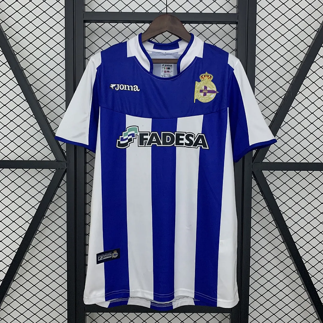 Retro Deportivo La Coruna 2003/2004 Home Jersey