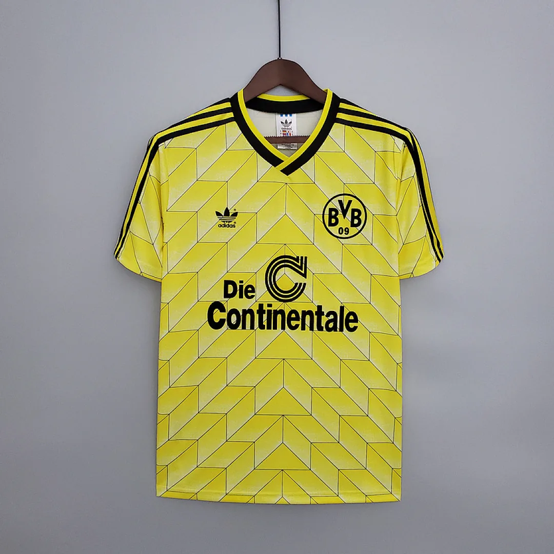 Retro Dortmund 1988 Home Jersey