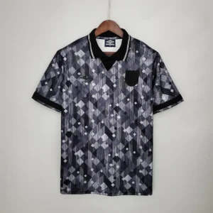 Retro England 1990 black Away Jersey