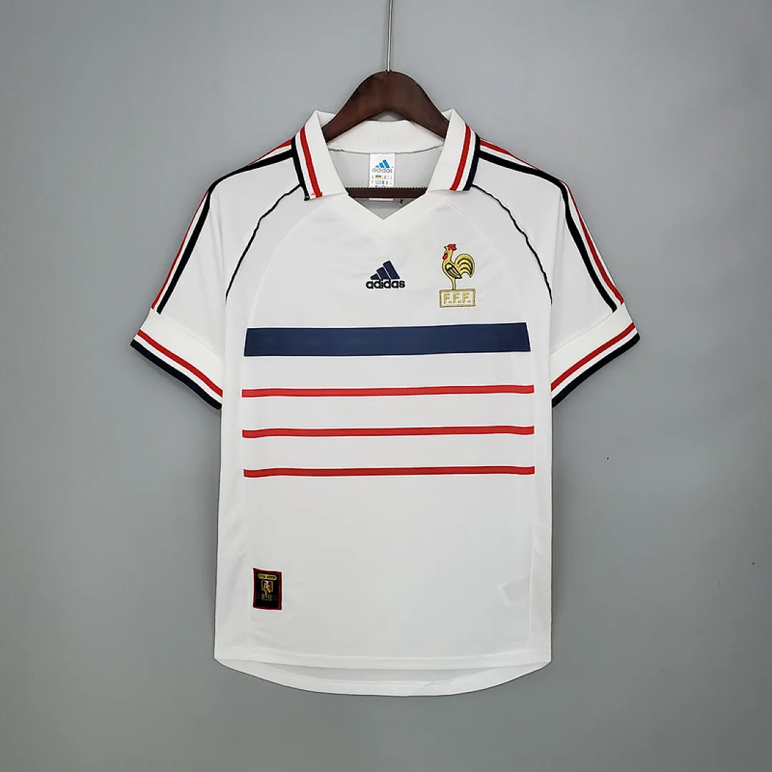 Retro France 1998 Away Jersey