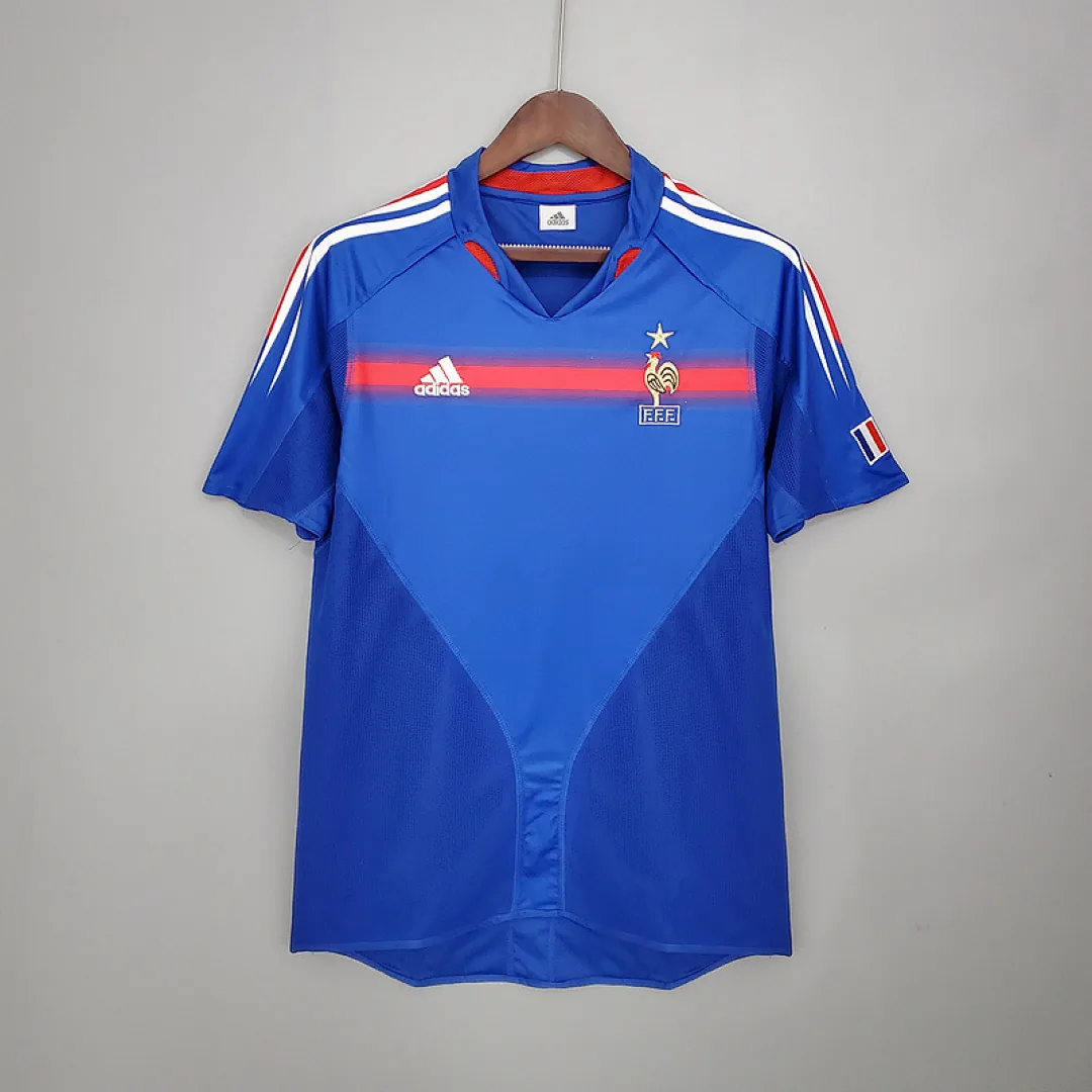 Retro France 2004 Home Jersey