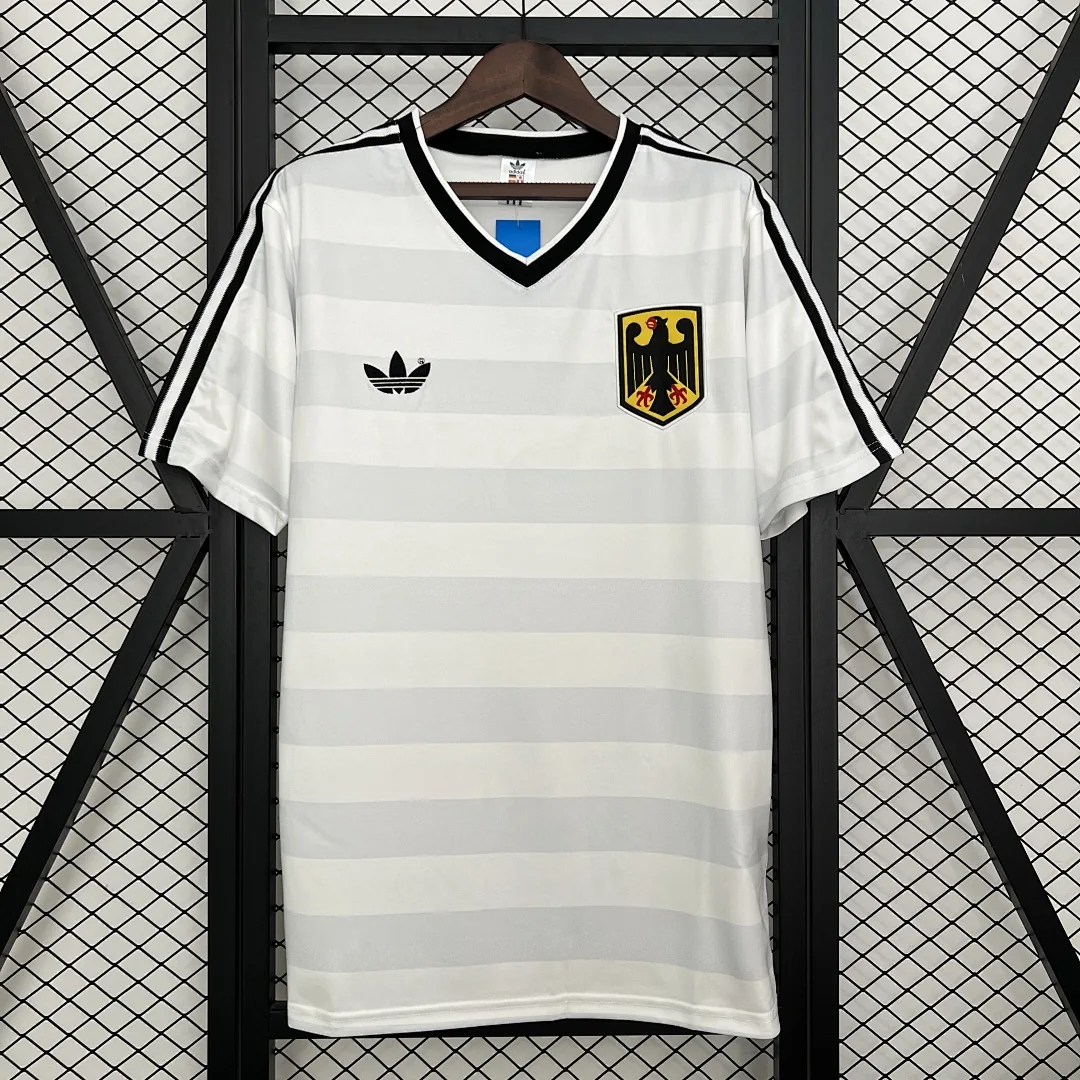Retro Germany 1984 White Jersey