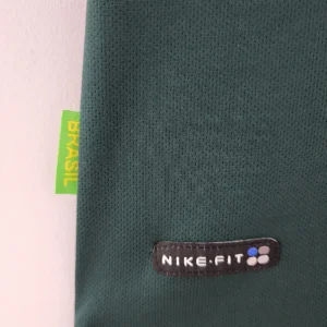Retro Goalkeeper Brazil 1998 Dark Green Jersey