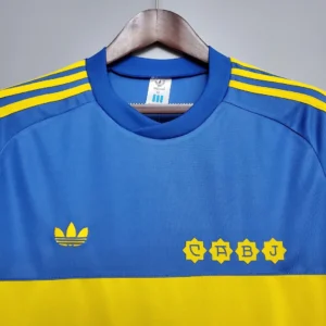 Retro Long Sleeve 1981 Boca Juniors Home Jersey
