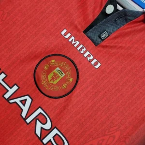 Retro Long Sleeve 1996 曼联 Home Jersey