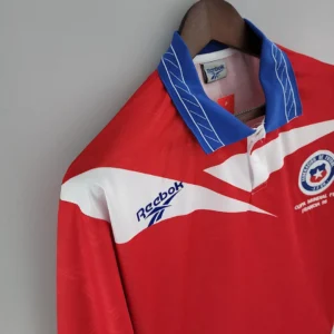 Retro Long Sleeve 1998 Chile Home Jersey