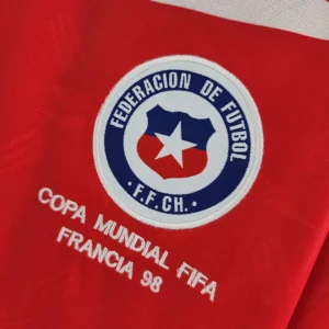 Retro Long Sleeve 1998 Chile Home Jersey