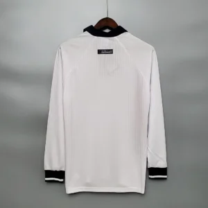 Retro Long Sleeve 1998 England Home Jersey