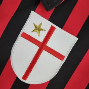 Retro Long Sleeve 1999/2000 AC Milan Home Jersey