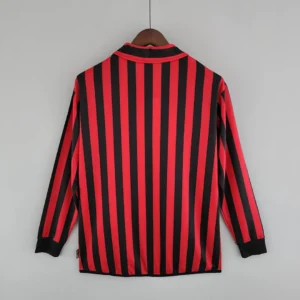 Retro Long Sleeve 1999/2000 AC Milan Home Jersey