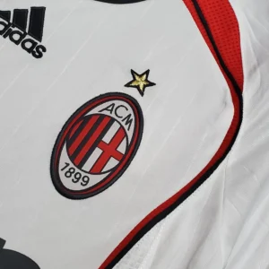 Retro Long Sleeve AC 2006/2007 AWAY Jersey
