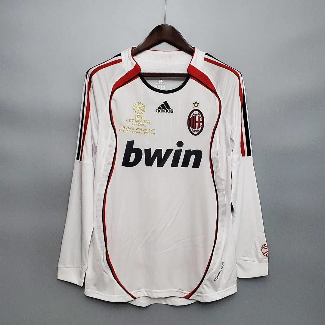 Retro Long Sleeve AC 2006/2007 AWAY Jersey