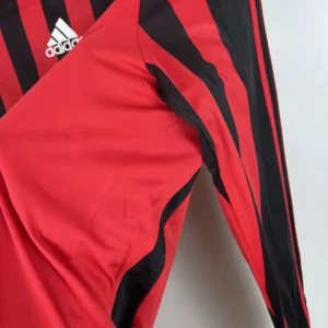 Retro Long Sleeve AC Milan 2007/2008 Home Jersey