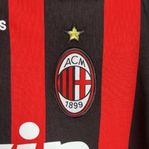 Retro Long Sleeve AC Milan 2008/2009 Home Jersey