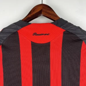 Retro Long Sleeve AC Milan 2008/2009 Home Jersey