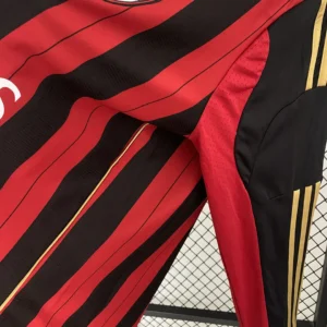 Retro Long Sleeve AC2013/2014 Milan Home Jersey