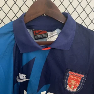 Retro Long Sleeve Arsenal 1995/1996 Away Jersey