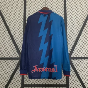 Retro Long Sleeve Arsenal 1995/1996 Away Jersey