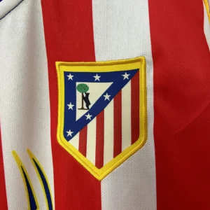 Retro Long Sleeve Atletico Madrid 2004/2005 Home Jersey