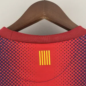 Retro Long Sleeve Barcelona 2012/2013 Home Jersey