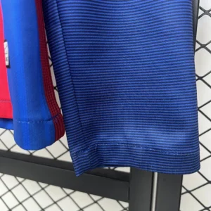Retro Long Sleeve Barcelona 2014/2015 Home Jersey