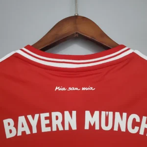 Retro Long Sleeve Bayern Munich 2013/2014 Champions League Home Jersey