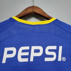 Retro Long Sleeve Boca Juniors 2003/2004 Home Jersey