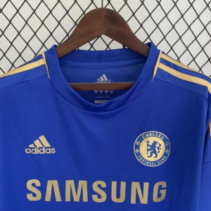 Retro Long Sleeve Chelsea 2012/2013 Home Jersey