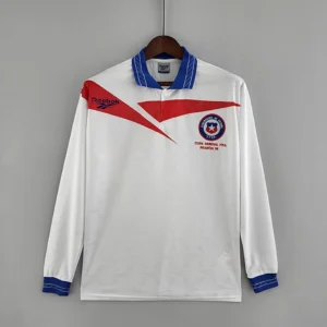 Retro Long Sleeve Chile 1998 Away Jersey