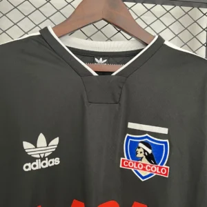 Retro Long Sleeve colo colo 1991 black Jersey