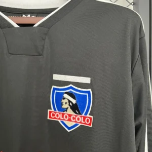 Retro Long Sleeve colo colo 1991 black Jersey
