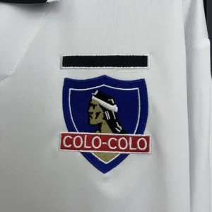 Retro Long Sleeve colo colo 1997/1998 Home Jersey