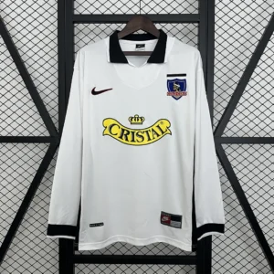 Retro Long Sleeve colo colo 1997/1998 Home Jersey