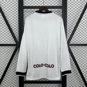 Retro Long Sleeve colo colo 1997/1998 Home Jersey