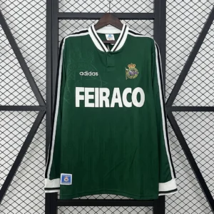 Retro Long Sleeve Deportivo La Coruna 1999/2000 Away Jersey