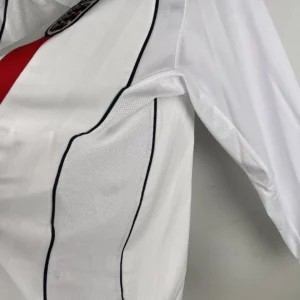 Retro Long Sleeve England 2002 Home Jersey