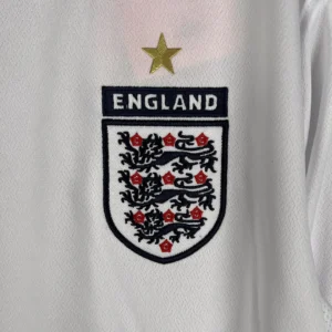 Retro Long Sleeve England 2006 Home Jersey