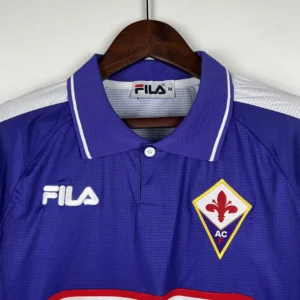Retro Long Sleeve Fiorentina 1998 Home Jersey
