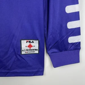 Retro Long Sleeve Fiorentina 1998 Home Jersey