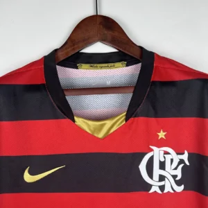 Retro Long Sleeve Flamengo 2008/2009 Home Jersey